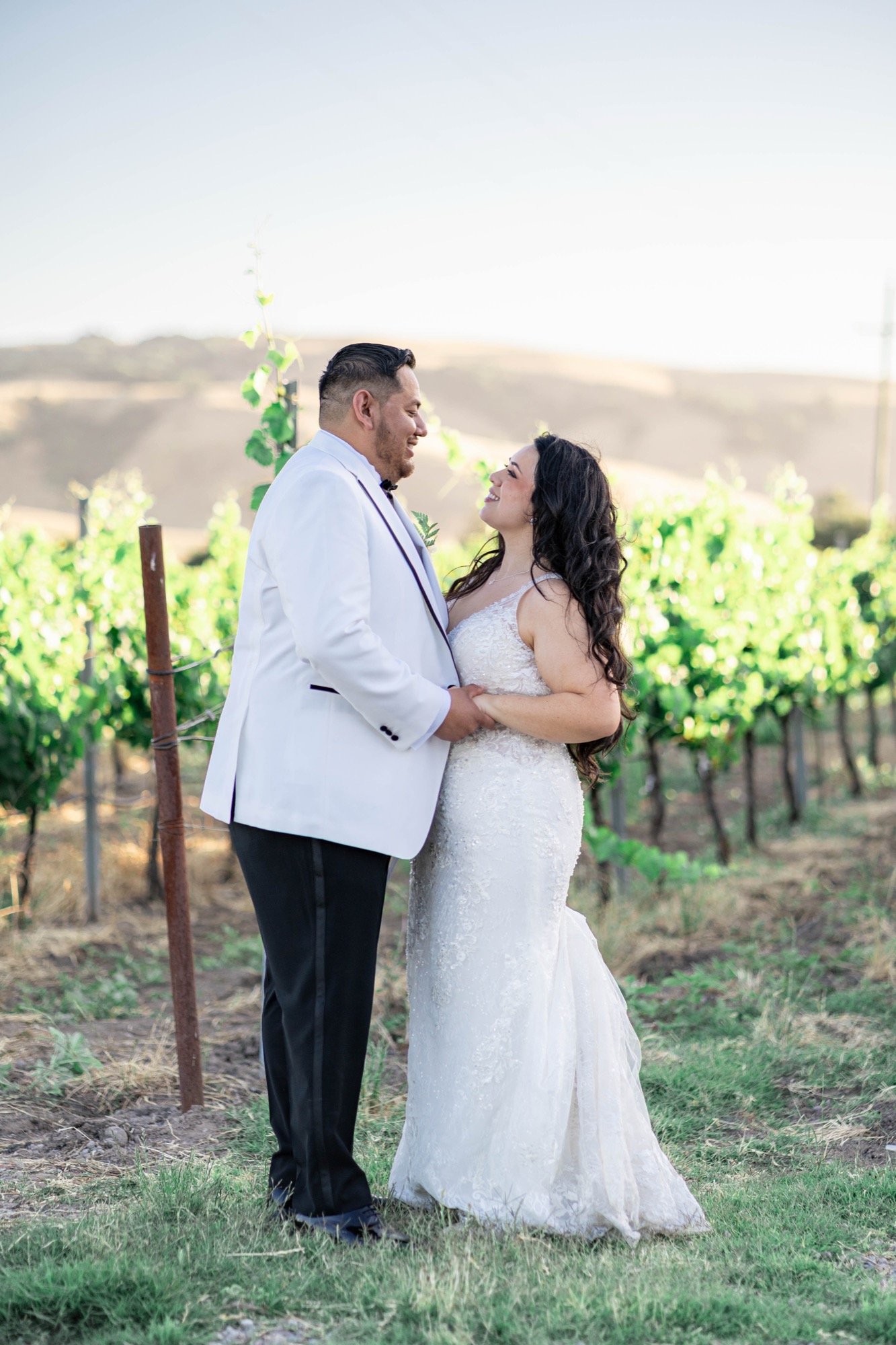 St. Vincent de Paul Church & Robledo Barn wedding photo